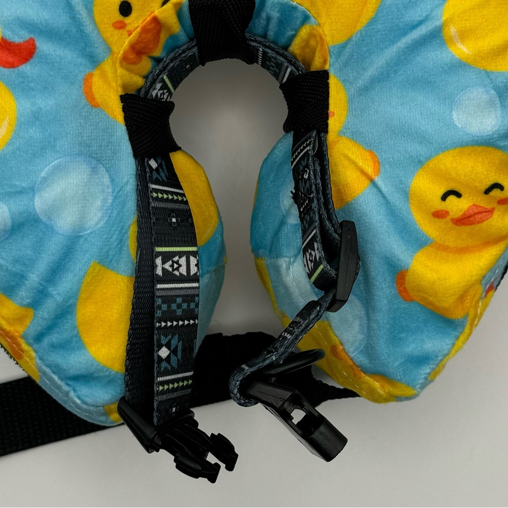 Ducks-Dogs and Cats Donut Inflatable Collar Pet Soft Recovery E-Collar cone - Picture 5 of 7